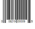 Barcode Image for UPC code 008219000095