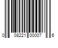 Barcode Image for UPC code 008221000076