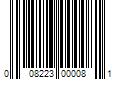 Barcode Image for UPC code 008223000081