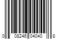 Barcode Image for UPC code 008246040408