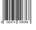 Barcode Image for UPC code 0082474006368