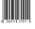 Barcode Image for UPC code 0082474270011