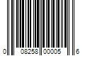 Barcode Image for UPC code 008258000056