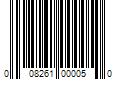 Barcode Image for UPC code 008261000050