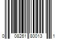 Barcode Image for UPC code 008261800131