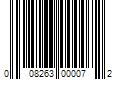 Barcode Image for UPC code 008263000072