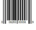 Barcode Image for UPC code 008263000089