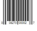 Barcode Image for UPC code 008270000027