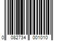 Barcode Image for UPC code 0082734001010