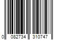 Barcode Image for UPC code 0082734310747