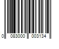 Barcode Image for UPC code 0083000003134