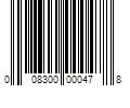 Barcode Image for UPC code 008300000478