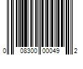 Barcode Image for UPC code 008300000492