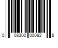 Barcode Image for UPC code 008300000928