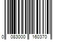 Barcode Image for UPC code 0083000160370