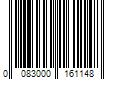 Barcode Image for UPC code 0083000161148