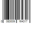 Barcode Image for UPC code 0083009164317