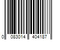 Barcode Image for UPC code 0083014404187