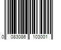 Barcode Image for UPC code 0083086103001