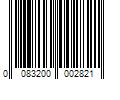 Barcode Image for UPC code 0083200002821