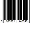 Barcode Image for UPC code 0083321440243. Product Name: Rawlings 12â€ USSSA Official Dream Seam Fastpitch Softball, Blue