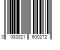 Barcode Image for UPC code 0083321600272