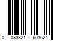 Barcode Image for UPC code 0083321603624