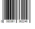 Barcode Image for UPC code 0083361362246