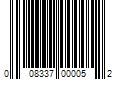 Barcode Image for UPC code 008337000052