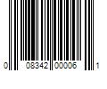 Barcode Image for UPC code 008342000061