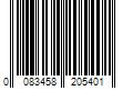 Barcode Image for UPC code 0083458205401