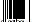 Barcode Image for UPC code 008349000088