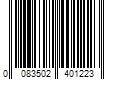 Barcode Image for UPC code 0083502401223