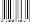 Barcode Image for UPC code 0083625539124