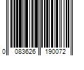 Barcode Image for UPC code 0083626190072