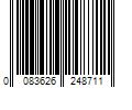 Barcode Image for UPC code 0083626248711. Product Name: Vanity Fair 2ply High Impact Sport Underwire Bra-75080, C, White
