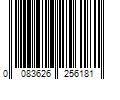 Barcode Image for UPC code 0083626256181