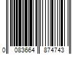 Barcode Image for UPC code 0083664874743