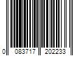 Barcode Image for UPC code 0083717202233