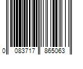 Barcode Image for UPC code 0083717865063