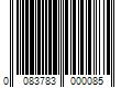 Barcode Image for UPC code 0083783000085