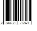 Barcode Image for UPC code 0083791010021