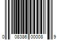 Barcode Image for UPC code 008386000089