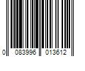 Barcode Image for UPC code 0083996013612. Product Name: 