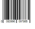 Barcode Image for UPC code 0083996097865