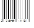 Barcode Image for UPC code 0083996111158