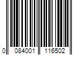 Barcode Image for UPC code 0084001116502