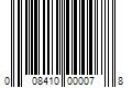 Barcode Image for UPC code 008410000078