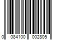 Barcode Image for UPC code 0084100002805