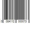 Barcode Image for UPC code 0084112000073. Product Name: 